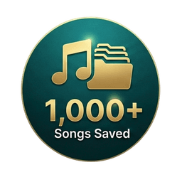 1,000+ Songs Saved